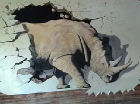 耿马在墙绘中，如何绘制3D效果？