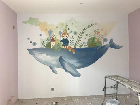 耿马手绘墙的特点及优势。